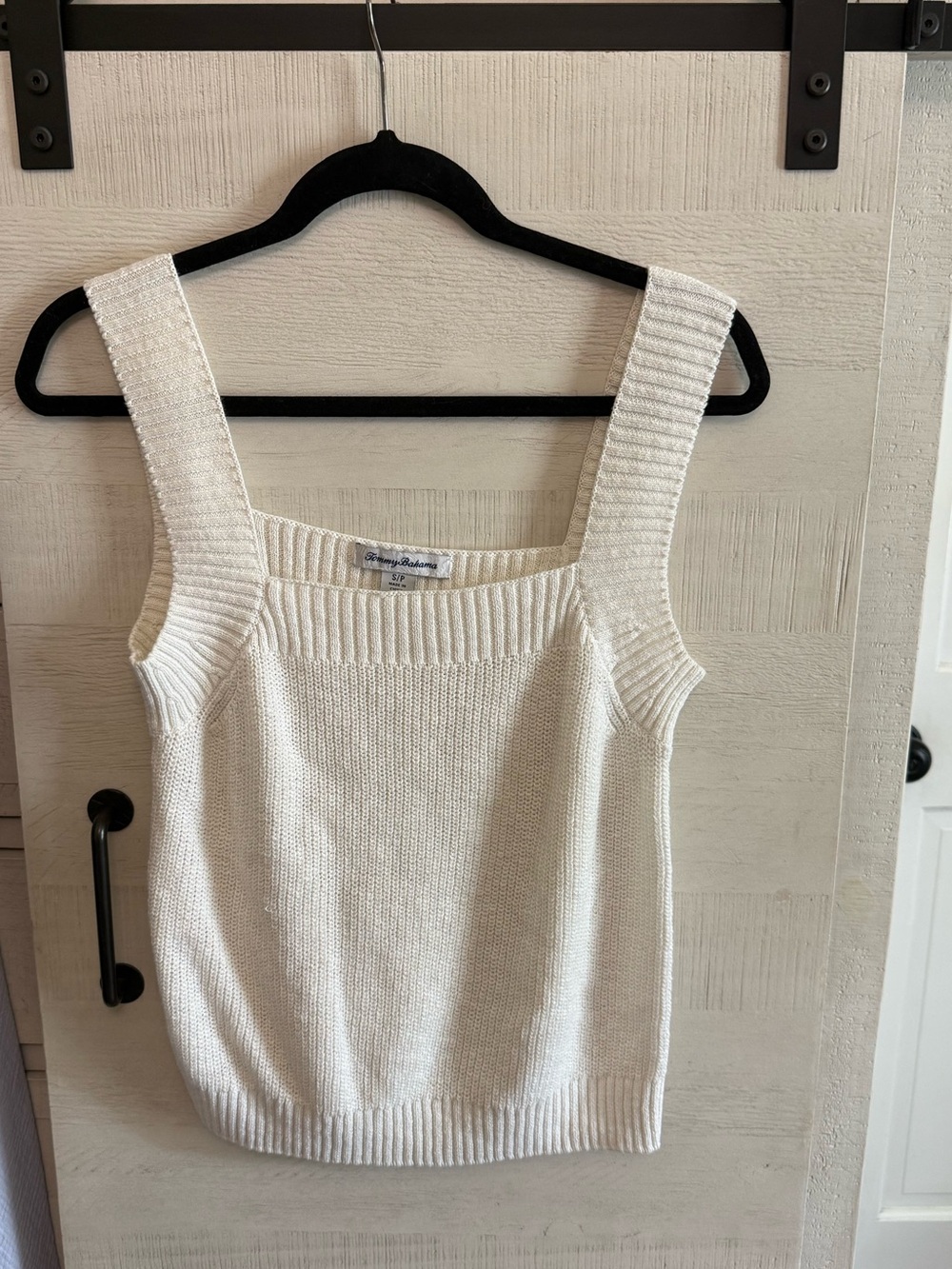 Tommy Bahama Sleeveless Knit Tank Top - Ivory